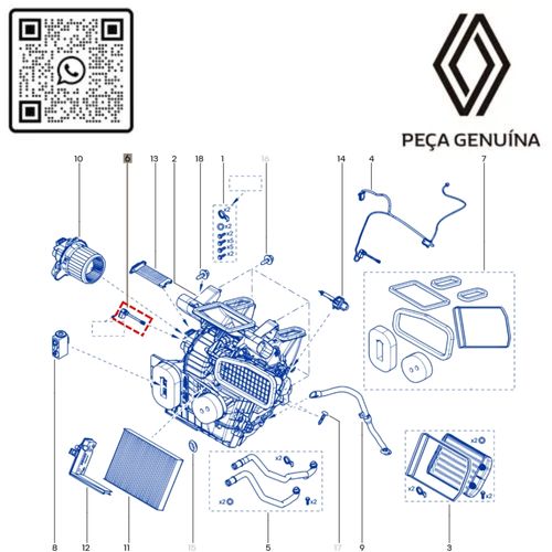 RN 31339R 277231339R SONDA DE TEMP. DO AR COND. KANGOO II 22... -4-